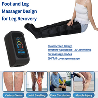 Bottes de massage à compression d'air pour la récupération sportive à 8 chambres pour les athlètes