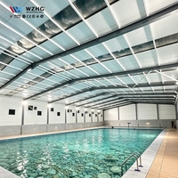 Estructura Metálica Prefabricada para Piscina, Edificio de Acero para Piscina