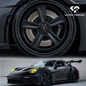 Jantes forgées de luxe 22 et <span class=keywords><strong>24</strong></span> pouces à déport profond (2 ou 3 pièces) 5x112 5x114.3 pour Porsche GTS Turbo <span class=keywords><strong>S</strong></span> GLS M3 M4 - Product Image 1
