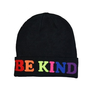 <span class=keywords><strong>Bonnet</strong></span> en tricot Oem <span class=keywords><strong>sans</strong></span> <span class=keywords><strong>pompon</strong></span> Chapeaux d'hiver <span class=keywords><strong>Bonnet</strong></span> en tricot jacquard coloré - Product Image 1