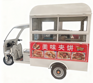 Tricycle à repas à 3 roues, configurations de tables personnalisables, adapté à diverses catégories alimentaires, véhicule polyvalent - Product Image 5