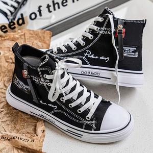 Chaussures de Marche d'Été pour Homme Vente en Gros du Fabricant Chaussures Montantes Décontractées en Toile Chaussures de Skateboard - Product Image 4