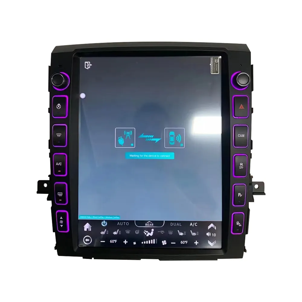 13 pollici Android 11.0 Car Video Dashboard lettore DVD Multimedia navigazione GPS autoradio per Nissan Titan 2015-2019 autoradio