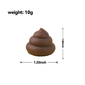 Jouet Squishy Poo Mochi en TPR souple, vente en gros, cadeaux collants, jouet anti-stress fantaisie en forme de caca à presser - Product Image 6