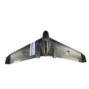 Avión <span class=keywords><strong>RC</strong></span> Reptile Harrier S1100 Negro, Envergadura de 1100 mm, Ala Volante FPV de EPP, <span class=keywords><strong>KIT</strong></span>/PNP con Giroscopio, Componentes de Motor para Exteriores - Product Image 4