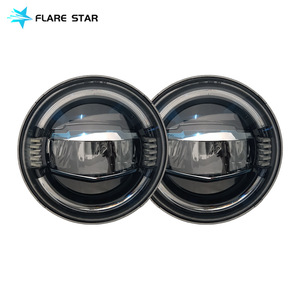 Faros Delanteros LED Redondos Electrónicos Flare Star de 7 Pulgadas, 12000 Lm, 6500 K, para Jeep Cherokee, Mejora de Rendimiento - Product Image 3