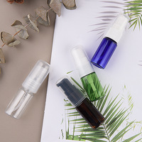 Emballage cosmétique Mini contenant d'échantillon en plastique 10 ml personnalisé Bouteille de lotion pompe pour crème contour des yeux pour le corps