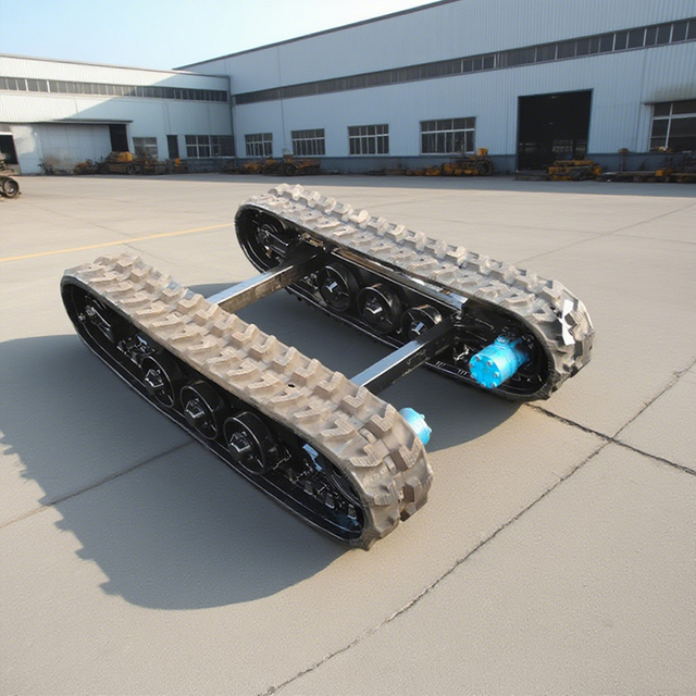 Factory Price  Crawler Track Undercarriage for Stair Climber in Warehouse and Remote Controller Crawler Chassis