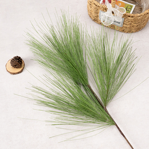 Natural-style Pinescone Pine Needle Artificial Plastic Bouquet Indoor Soft Decor Antique-style <b>Wedding</b> Festival <b>Photo</b> <b>Prop</b> - Product Image 6