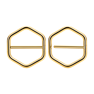 Brincos de piercing de nariz e orelha, joia de titânio em formato de estrela, joia de nariz com aro articulado, joia para o corpo feminino, moda da moda - Product Image 1
