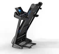 Tapis roulant électrique pliable pour usage domestique, moteur 1,5 CV, machine de course motorisée avec écran LED, équipement de fitness silencieux pour la maison