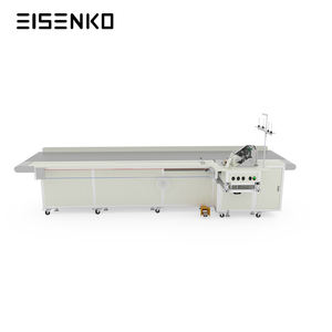 Máquina de Coser Automática de Puntada de Cadeneta de Una Sola Aguja con Pantalla Táctil LCD, Certificación CE, para Confección de Cortinas, Máquina Computarizada para Unir Cortinas con Overlock - Product Image 1