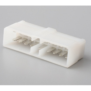 Conector de Caja de Fusibles Automotriz de 17 Posiciones, Conectores Macho y Hembra de Plástico para Automóvil, Color Blanco DT04-3P-P007 - Product Image 3