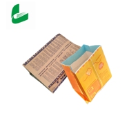 Sacs en papier d'emballage de pop-corn pour micro-ondes 28-50gsm papier kraft taille personnalisée sans sucre