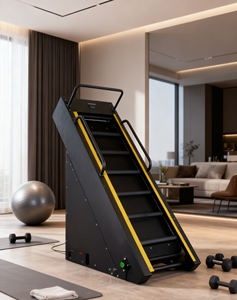 Тренажер для подъема по лестнице Tronzen <span class=keywords><strong>PL</strong></span>-002, электрический, прочный, регулируемый, для коммерческого использования, с LED-экраном, 10 уровней сопротивления - Product Image 4