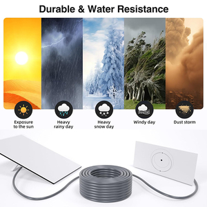 Reemplazo de cable de extensión Ethernet Starlink de alta velocidad a prueba de agua para Starlink estándar accionado Gen 3 Satellite V3 - Product Image 6