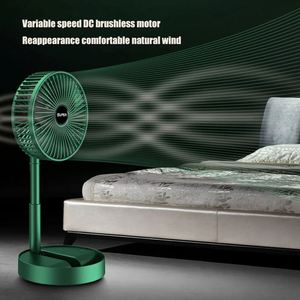 In Stock Folding Portable <b>Fan</b> Floor <b>Standing</b> Usb Rechargeable Wireless Telescopic <b>Fans</b> with Promotional Gift Box Rechargeable - Product Image 5