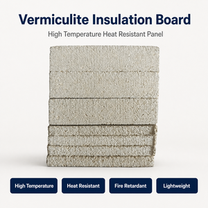 Panel Aislante de <span class=keywords><strong>Vermiculita</strong></span> Resistente al Calor y al Fuego para Hornos de Alta Temperatura, Chimeneas y Estufas de Leña - Product Image 3