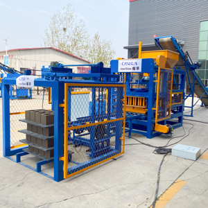 Máquina Automática para Fabricar Bloques de Hormigón Huecos y Ladrillos de Hormigón QT4-15 de <span class=keywords><strong>Shandong</strong></span> Canhua - Product Image 1