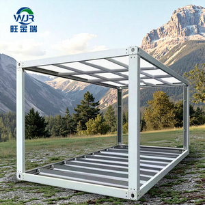 บ้านคอนเทนเนอร์ YT ขนาด 20 ฟุต <span class=keywords><strong>40F</strong></span> บ้านสำเร็จรูปขนาดเล็กแบบถอดประกอบได้ โครงสร้างเหล็กตกแต่งพับได้ - Product Image 1