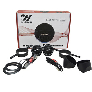 Hifine Dome Tweeter 25mm 150W Car Audio <b>System</b> High-End Silk Dome <b>Speaker</b> - Product Image 1
