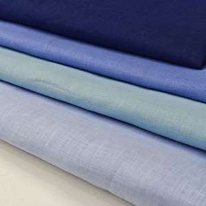 Tissu en lin naturel traité anti-plis haute performance pour linge de maison d'hôtel facile d'entretien - Product Image 1