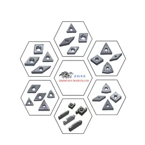 도매 고품질 CNC 절삭 공구 텅스텐 초경 하드 합금 선반, 밀링, 그루 빙, 스레딩, 드릴