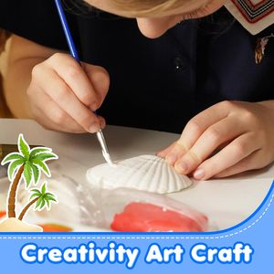 Nuovo 2025 Shell Painting Kid Set fai da te giocattoli da disegno giocattolo educativo - Product Image 6