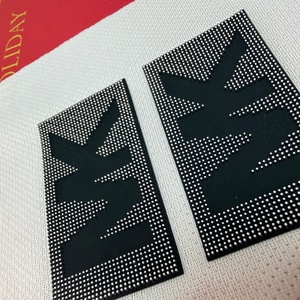 Parches Termoadhesivos de Silicona con Logotipo de Cepillo de Dientes y Letras de Marca Hipster, de Gran Fuerza Adhesiva, para Chaqueta - Product Image 2