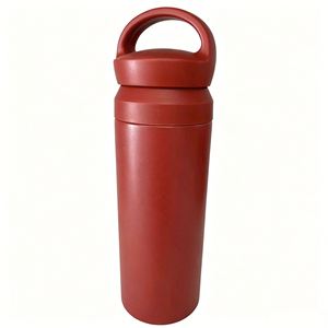 Taza Aislada Japonesa de Doble Pared de 500 ml, Taza de Acero Inoxidable 304 con Tapa para Uso Diario de Estudiantes, Regalo - Product Image 3