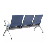 Chaise d'attente multifonctionnelle en métal pour hôpital, aéroport, extérieur, avec prise USB et prise électrique