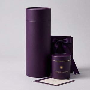 Boîte cylindrique ronde en carton rigide sur mesure pour huile corporelle, crème de massage, ensemble de soins de la peau, emballage, prix de gros - Product Image 1