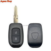 Coque de clé télécommande de voiture à 2/3 boutons pour Renault Sandero Dacia Logan Lodgy Dokker Duster Trafic Clio4 Master3 pour VAUXHALL VIVARO