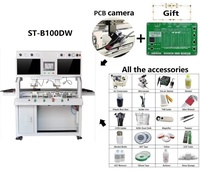 Machine de collage COF Silman ST-B100 PLC avec garantie d'un an pour la réparation des panneaux d'écran LED LCD TV
