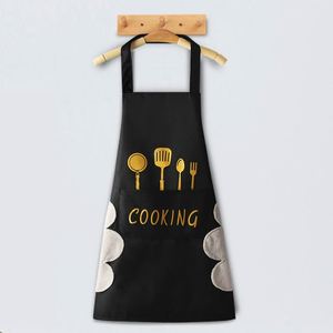 XQ77 Cotton Fabric <b>Apron</b> With Logo Custom - Product Image 3