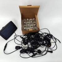 Guirlande lumineuse LED S14 étanche IP65, dimmable, incassable, style Edison E27, pour extérieur, vintage, pour fêtes, jardins et cafés