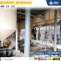 Usine d'extraction par solvant écoénergétique IE3/IE4 avec hexane et isohexane pour noix de palme, noix et noisettes