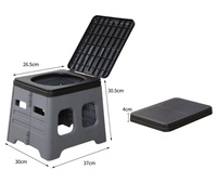 Toilette de Camping pliante portable pour une utilisation en extérieur commodité d'urgence de voiture autonome pour les jardins de camping et la navigation de plaisance