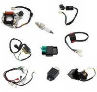 Kit complet de câblage électrique ATV, bobine d'allumage CDI pour quad 50CC 70CC 90CC 110CC