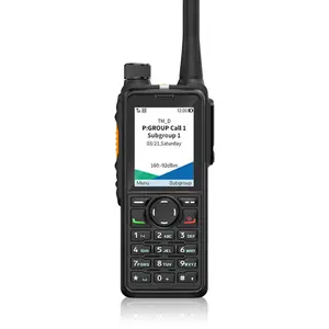 Hyt HP785 HP785G HP780 banda dual VHF UHF DMR digital walkie talkie radio bidireccional para Hytera