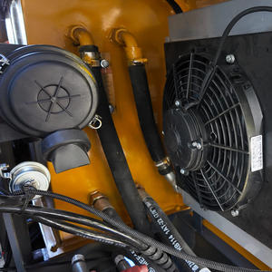 Gratis aanpassing 4,5 ton wielgraafmachine met gesloten cabine en airconditioning voor de bouw - Product Image 4