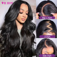 Peluca de Cabello Humano Natural Vietnamita de 40 Pulgadas, Pre-Desplumada, 13x6, Sin Pegamento, Frontal Completa HD, Ondulada, Rizada, con Encaje Frontal, de Proveedor