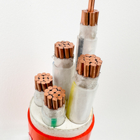 Innovatives Design Elektrische Kupferleiter-Verkabelung drähte LV PO-ummantelte flexible 50mm 70mm 4-adrige feuerfeste Kabel Spule