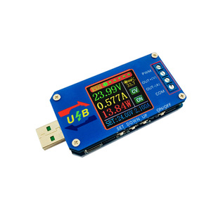 XY-UDT Digital <b>Control</b> <b>USB</b> Buck Boost Power Module, 5V-12V CV CC <b>with</b> Voltmeter Ammeter Coulometer & PWM Generator - Product Image 1