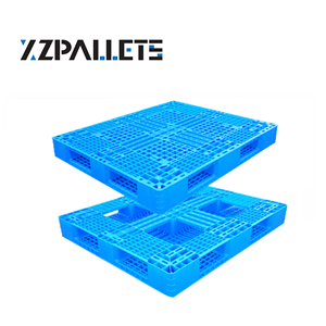 Paletas de Hdpe baratas de plástico 1140x1140, apilamiento de alta resistencia, almacenamiento de exportación, logística, precios de paletas de una cara - Product Image 6