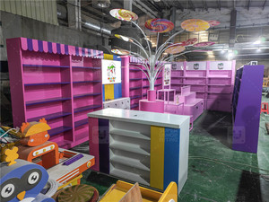 Custom Confectionery Store Fixture Lollipop <strong>Tree</strong> Gondola <strong>Display</strong> Rack Colorful Sweets Candy Shop Interior Design Decoration - Product Image 2