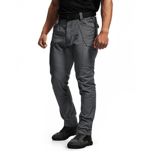 Pantalon cargo décontracté pour homme TOPTACPRO, <span class=keywords><strong>gris</strong></span> <span class=keywords><strong>loup</strong></span>, élastique, en toile de sport, coupe-vent, respirant, imperméable, fermeture éclair, pour tous les activités de plein air - Product Image 1