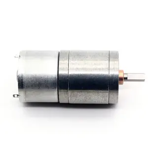 Trung Tâm Đầu ra trục của micro DC giảm tốc động cơ 25 mét JGA25-310 mini động cơ DC bàn chải động cơ bánh răng