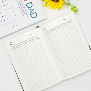 Journal de réflexion quotidien personnalisé pour papa : Objectifs personnalisés, 365 questions, planificateur de pleine conscience – Cadeau idéal pour les pères - Product Image 5