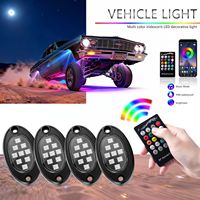 Nouvelles Lumières LED RGB 10-en-1 pour Châssis de Voiture, Synchronisation Musicale, Étanche, Contrôle par APP, Éclairage Ambiant Automatique pour Sous-Châssis